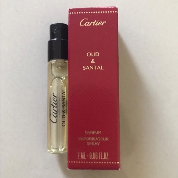 Cartier Other - 3/$40 Cartier oud & santal parfum sample vial